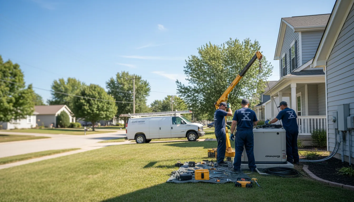 Generator Installation in New Washington, OH near me